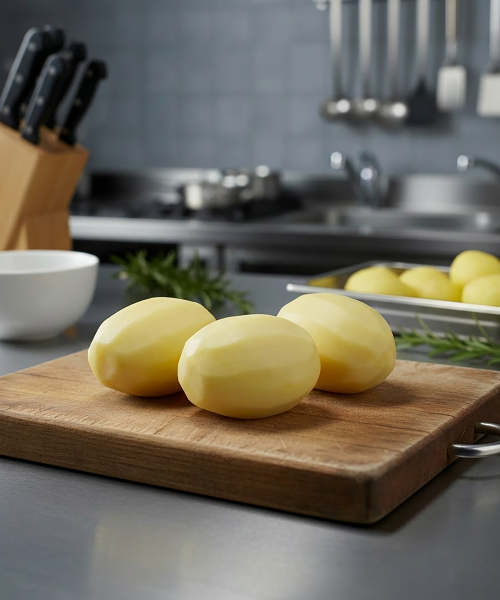 PATATA ENTERA PELADA SIMULACION